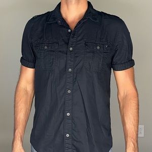Guess Button Down Short Sleeve Shirt